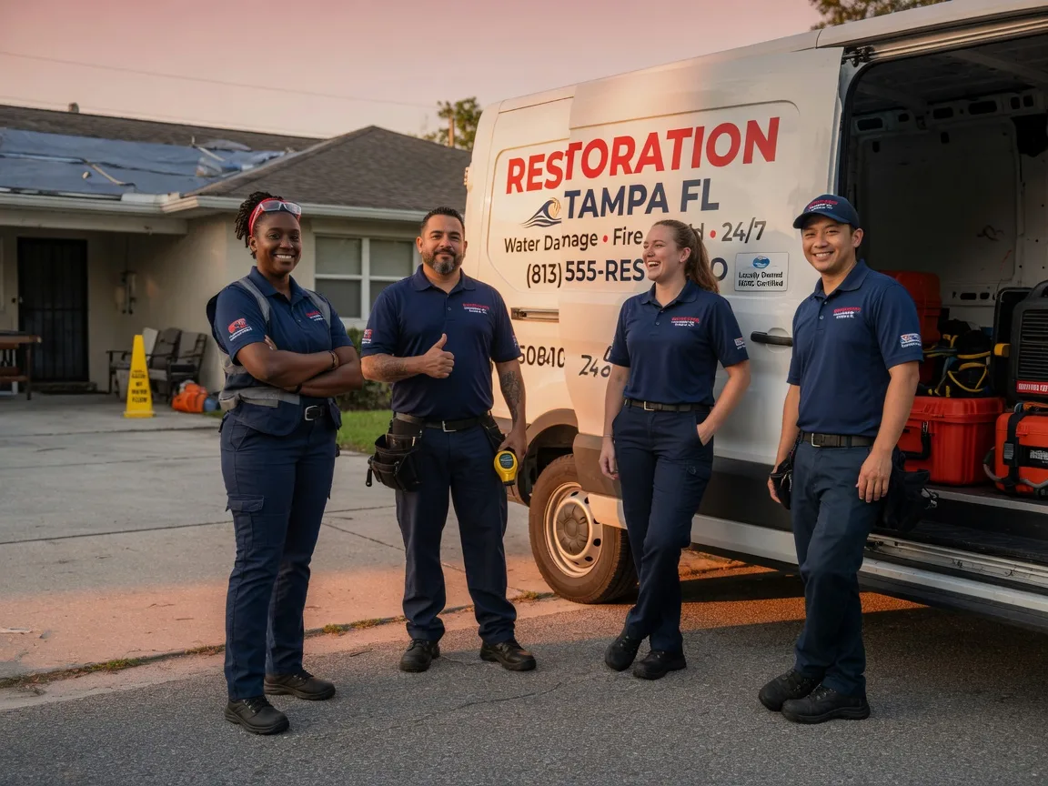 Water Damage Restoration company in Como, NC