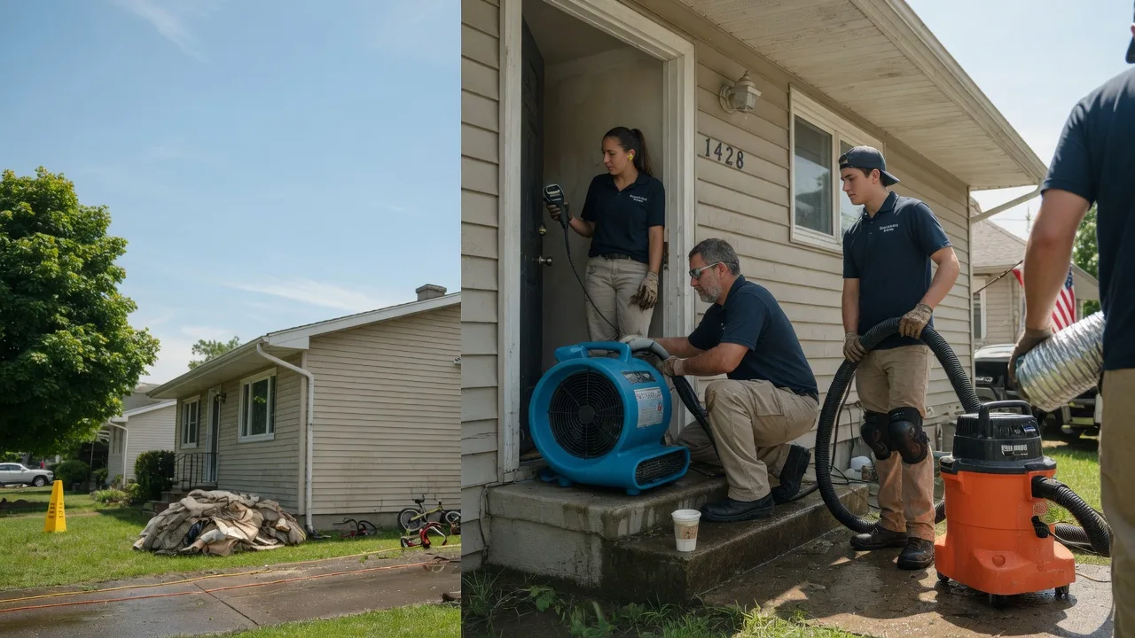 Water Damage Restoration in Como, NC near me